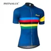 Phtxolue Summer Women Cycling Jersey Breathable Mtb Mountain Bike Wear Camisa Ciclismo Shirt Cycling Clothing