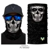 3D Skull Face Sun Mask Neck Gaiter Headwear Magic Scarf Balaclava Bandana Headband Fishing Hunting Yard Work Running Motorcycling Masks