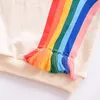Sigate per bambini per la felpa arcobaleno per bambini per bambini Top Coperoncini a maniche lunghe per magliette 2019 Tees Autunno primaverile abbigliamento per bambini 3CO7956598