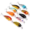 9 Color Mixed 4.5cm 4g Crank Fishing Hooks 10# Hook Hard Baits & Lures Pesca Tackle Accessories KL_001
