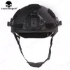 Capacete tático ABS KID para capacas de infância leves Airsoft Acessórios de caça de proteção BK/DE