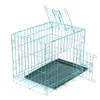 Heavy Duty Cage Cage Crate Hodowca Metal Pet Playpen Przenośne z Tacy Metal Cage Dla kotów Psy Zwierzęta