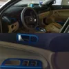 Per Volkswagen VW Passat B5 Pannello di controllo centrale interno Maniglia per porta 3D / 5D Adesivi in fibra di carbonio Decalcomanie Car styling Accessorie