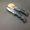 콜드 스틸 포켓 나이프 접는 검은 칼 나이프 20cm 야영 칼 스틸 손잡이 벤치 고품질