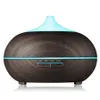 Electric Aroma Essential Oil Diffuser Wood Grain USB Mini Ultrasonic Air Humidifier Aromatherapy Mist Maker For Home Office 300ml RRA841