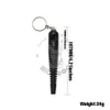 Aluminum Alloy Skeleton Hand Metal Smoking Pipe Herb Pipe 107MM Unique Metal Lightweight Tobacco Pipe Accessories Keychain Pocket Size