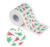 Nieuwe Kerstmis Patroon Toiletpapier Roll Mode Grappige Humor Gag Xmas Decoratie Geschenken 5 Stijl Gratis DHL