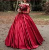 Illusion Long Sleeve Prom Quinceanera Dress Off The Shoulder Embroidered Beaded Sequin Lace-up Formal Party Dress Sweet 16 Dress Long