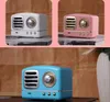 HM11 Mini haut-parleurs Bluetooth portables rétro Radio Vintage nostalgique basse lourde 3D stéréo Surround HiFi effets sonores TF USB FM AUX8204396