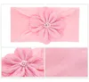 Multi Colors Baby Girl Nylon Flower Headband Moda Miękkie Cukierki Kolor Bohemia Bow Girl Infant Włosy Akcesoria Pałąk