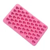 new Silicon chocolate molds heart shape silicon cake mold silicon ice tray jelly moulds cake Baking Moulds BakewareT2I5768