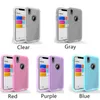 3 in 1 Robot Phone Cases Defender Transparent Back Cover Clear Protector for iPhone 12 pro max 11 11pro X XR Xs Samsung Galaxy Note20 ultra S21 S21plus Note10 S10plus