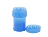 Pill Box Plastic Herb Bottle Grinder Tobacco Spice Crusher Grinder sealed tank 60mm For Smoking Pipes Tools Accessories for water bong