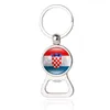 World cup party favor bottle opener keychain football key chain multi function guests favor metal gifts unusual