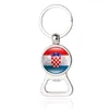 World Cup Party Gunst Flesopener Keychain Football Sleutelhanger Multifunctionele Gasten Gunstige metalen geschenken ongebruikelijk