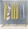 Żelazny wieszak na ubrania meble do sypialni Nordic Light luksusowy sklep odzieżowy stojaki na ubrania typu podłogowego