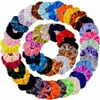 Scrunchies per capelli Elastici in velluto Fasce per capelli Scrunchy Bands Cravatte Corde Regali 46 pezzi