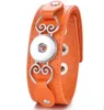 Ginger Snap Charms Bracciale in pelle autentica Bracciale 18mm Button Vocheng Intercambiabile Women039s Braccialetti Charm 6383276