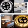 Tiras led tiras noturnas leves iluminação de lâmpada de lâmpada de lâmpada de lâmpada de lâmpada de lâmpada de lâmpada LED cozinha DIY, armários, mesas, encosta, prateleira