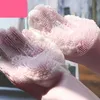 Magic Silicone Scrubber Rubber Cleaning Gloves Dusting Dish Washing Pet Care Grooming Hair Car Insulated Kitchen Helper c829