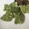 Jade ferramenta de massagem guasha placa gua sha tratamento facial pedra jade natural raspagem cuidados ferramenta saudável rra26319501327