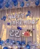 21 pollici Lettere A-Z Numeri 0-9 Palloncini in alluminio Festa di nozze Decorazioni per cerimonia di nozze Gold / Argento Decori Home Decori Buon compleanno Amore AL6323