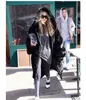 Designer 2019 Grey Fashion Womens Fur Long Shawl Hooded Cloak Black Cape Wrap Bridal Wedding Evening Cape för vinterrock Hög kvalitet