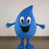 2019 alta qualidade hot water drop mascote adulto tamanho trajes fancy dress natal para o evento do partido do dia das bruxas