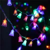 4m 20 LED Liten Bell String Fairy Lights Christmas Tree Decorations For Home Outdoor Wedding Garland Decoration Navidad9910649