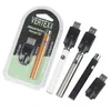 MOQ 5PCS Vertex 350 mAh 510 gänga VV Förvärmning patron batteri Preheat Blister Pack Kit Manual Evod HGB Variable Voltage vape pen