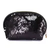 Nieuwe Shell Shape Clutch Bag Rits Cosmetische Tas Mode Mermaid Sequin Tas Dames Munt Portemonnee WCW663