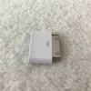 Micro USB Kvinna till 30 pin manlig adapter för Apple4 iPad2/3 Android -telefon gammal typkontakt Jack White