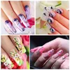 500pcsbag C Curve French Wellless False Nail Tips Half Nail Art Acrylic Gel TipsClearnaturalWhite Color for Choice2147144