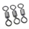 ROMPIN Big Size Rolling Barrel Fishing Swivel 12010 Super Large Solid Ring Lures Connector Rostfritt stål Accessory3892218