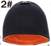 Cappelli autunnali invernali per le donne uomini stile di marca Berretto di moda Berretti di modo Skullies Chapeu Caps Cappello di lana di cotone Cappello di lana fredda Double Sided Protector Ear Maglia