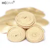 613 Blond Human Hair Weaing 10 Bundlar / Lot Brasiliansk Virgin Rak Body Deep Curly Water Wave Hair Extensions Partihandel Billiga Pris 1kg