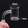 US Color Narghilè Glass Bubble Carb Cap 25mmOD Directional 25mm Quartz Banger Nails per Water Bong Dab oil Rigs