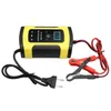 12V 5A Pulse Repair Motorcycle And Car Lead Acid Battery Charger With LCD Monitor