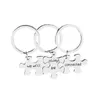 We will always be connected Keychain Long Distance Friendship Key rings Gift Best Friend statement Jewelry Fashion Accessories