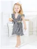 2019 Bebek Kız Kıyafetler Kelebek Göbek Uçan Kollu Ekose Tops + Düzensiz Etek 2 adet Giyim Setleri Yenidoğan Takım Elbise Eşofman Çocuk Giysileri