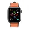 ZLIMSSN HYBRID -sportband voor Apple Watch Leather Band vervangende riem zweetdichte klassieke Iwatch -serie 4 3 44mm 42 mm 38 mm 40 mm7329271