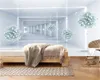 Classic 3d Wallpaper 3d Extended Space Cube Float HD Digital Printing Moisture-proof Wall paper