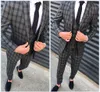 Three Pieces Wedding Tuxedos 2020 New Pinstripe Blazer Slim Fit Men Suits Custom Made Two-Button Peaked Lapel Groom Wear Groomsman Set