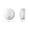 433Mhz 315Mhz Home Security Smart Wireless Independent High Sensitive Smoke Fire ASK Alarm Sensor Detectors Low Battery Reminder Protect