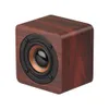 Q1 alto -falantes portáteis de madeira Bluetooth Subwoofer Bass de som de som de som de som de som para smartphone para smartphone