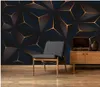 fonds d'écran de beaux paysages lignes dorées minimalistes modernes abstrait géométrique tv fond wa