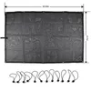 Sunshade kan blockera solljusbilstandarden för Jeep Wrangler TJ 1997-2006 Auto Exteriant Accessories 302h