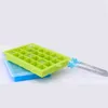 Ice Cube Mold Bar Kitchen Accessories 24 Holes DIY Creative Small Square Shape Silicone Ice Tray Fruit Ice Cube Maker DH0562
