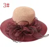 20ss AntiUV vacances plage chapeaux femmes large bord chapeaux haute qualité chapeau de soleil marée 8 couleurs pêcheur Hats3646413