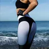 Kobiety Joga Legginsy Wysoka Talia Elastyczna Drukowanie Rozciągowe Spodnie Spodnie Spodnie Compresyjne Fitness Kobieta Siłownia Running Legginsy